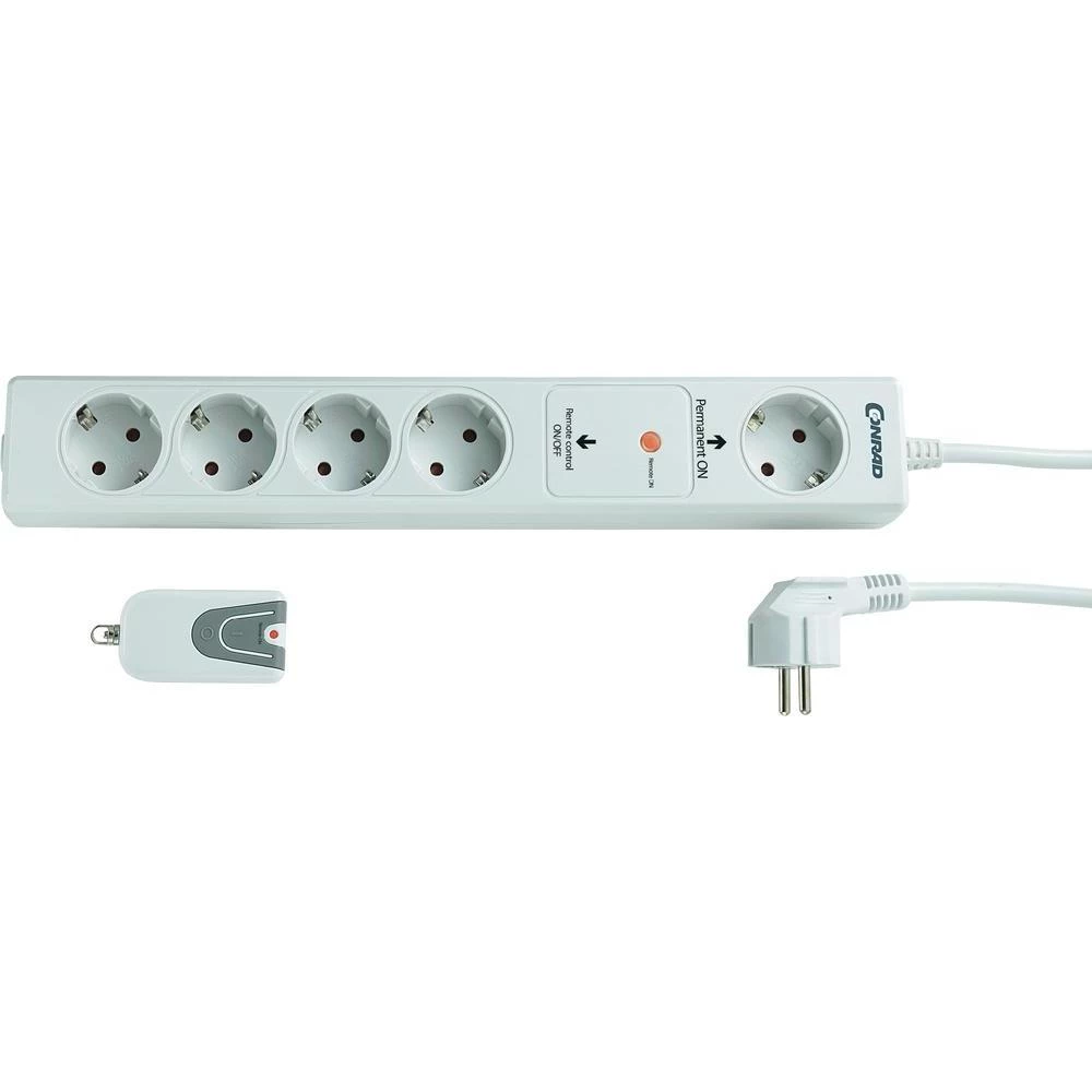 Letva s utičnicama na daljinsko upravljanje slika