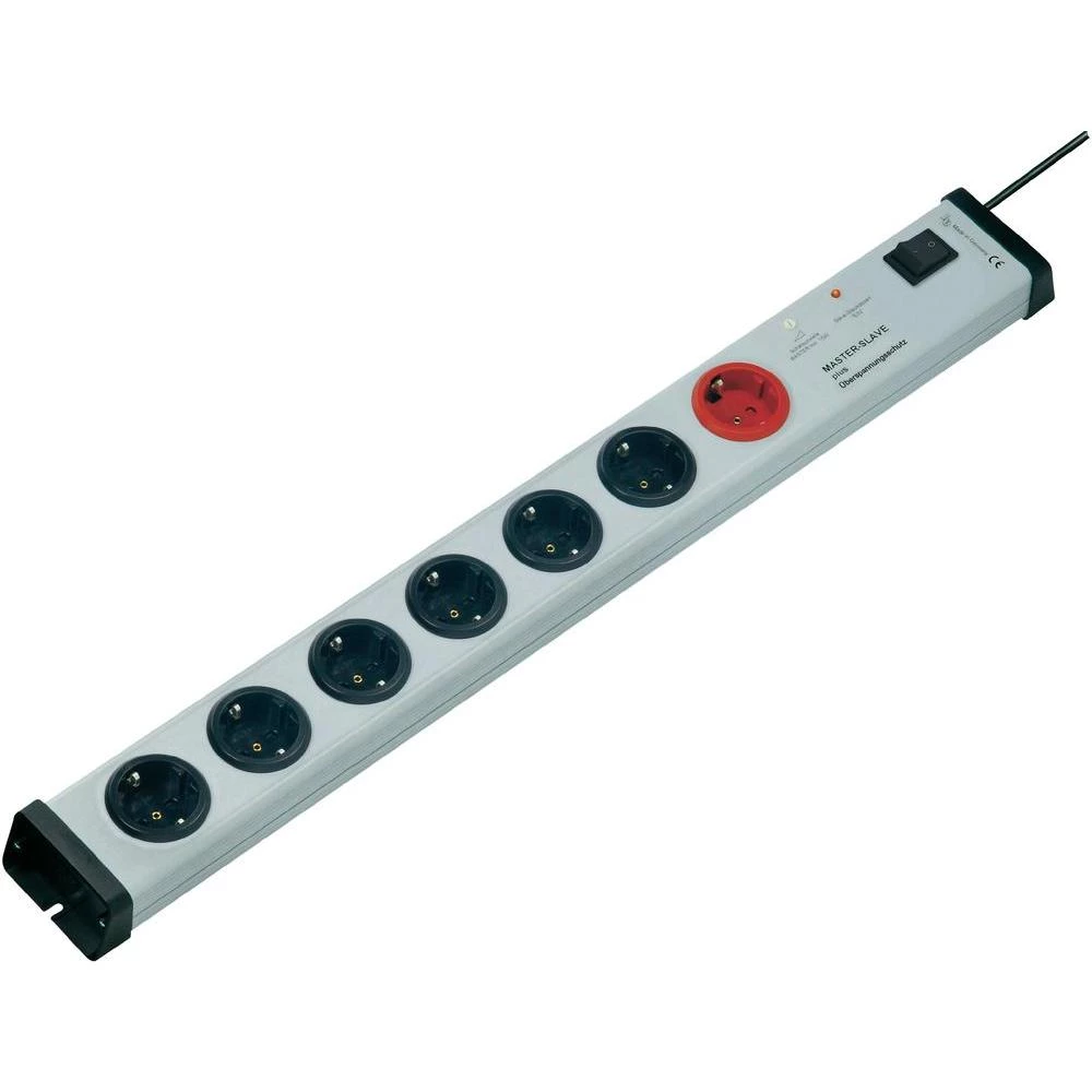 Master-Slave letva sa 7 utičnica i zaštitom od prenapona slika