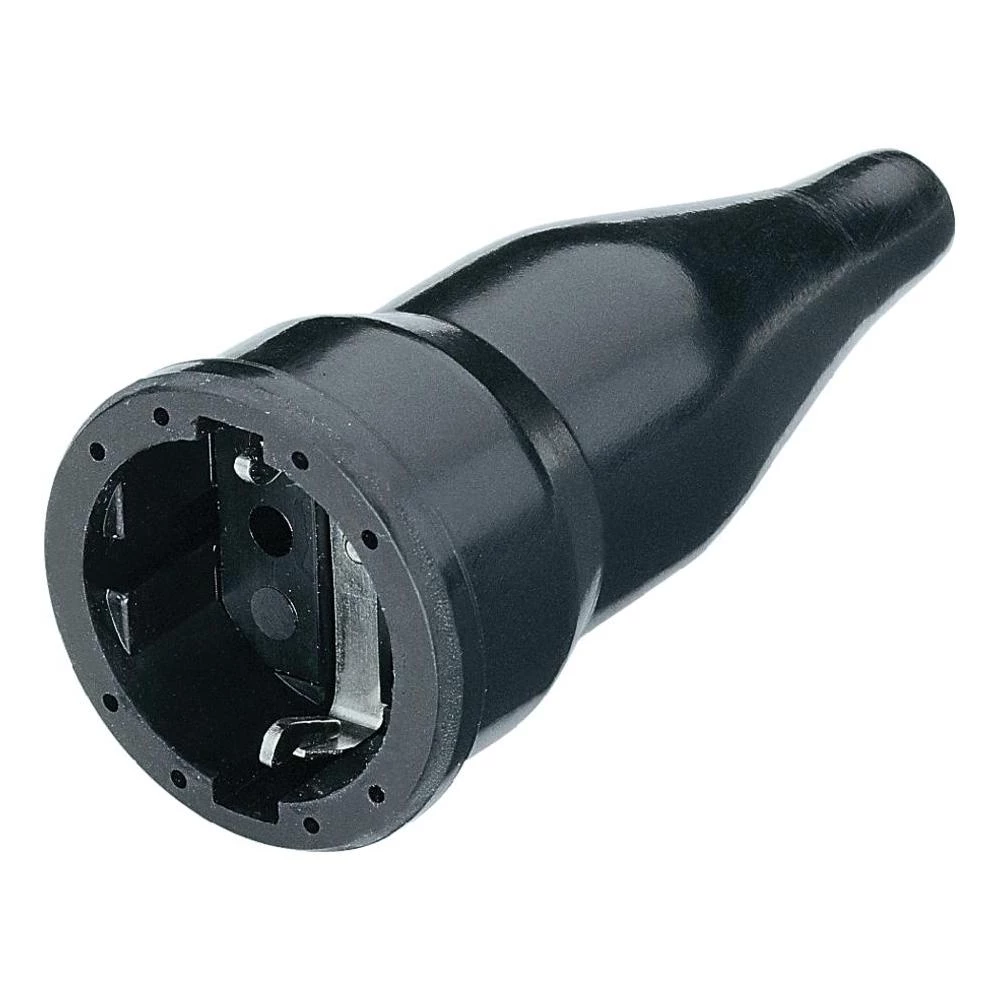 Gumeni spojnik, kompaktna različica, crni, IP20 slika