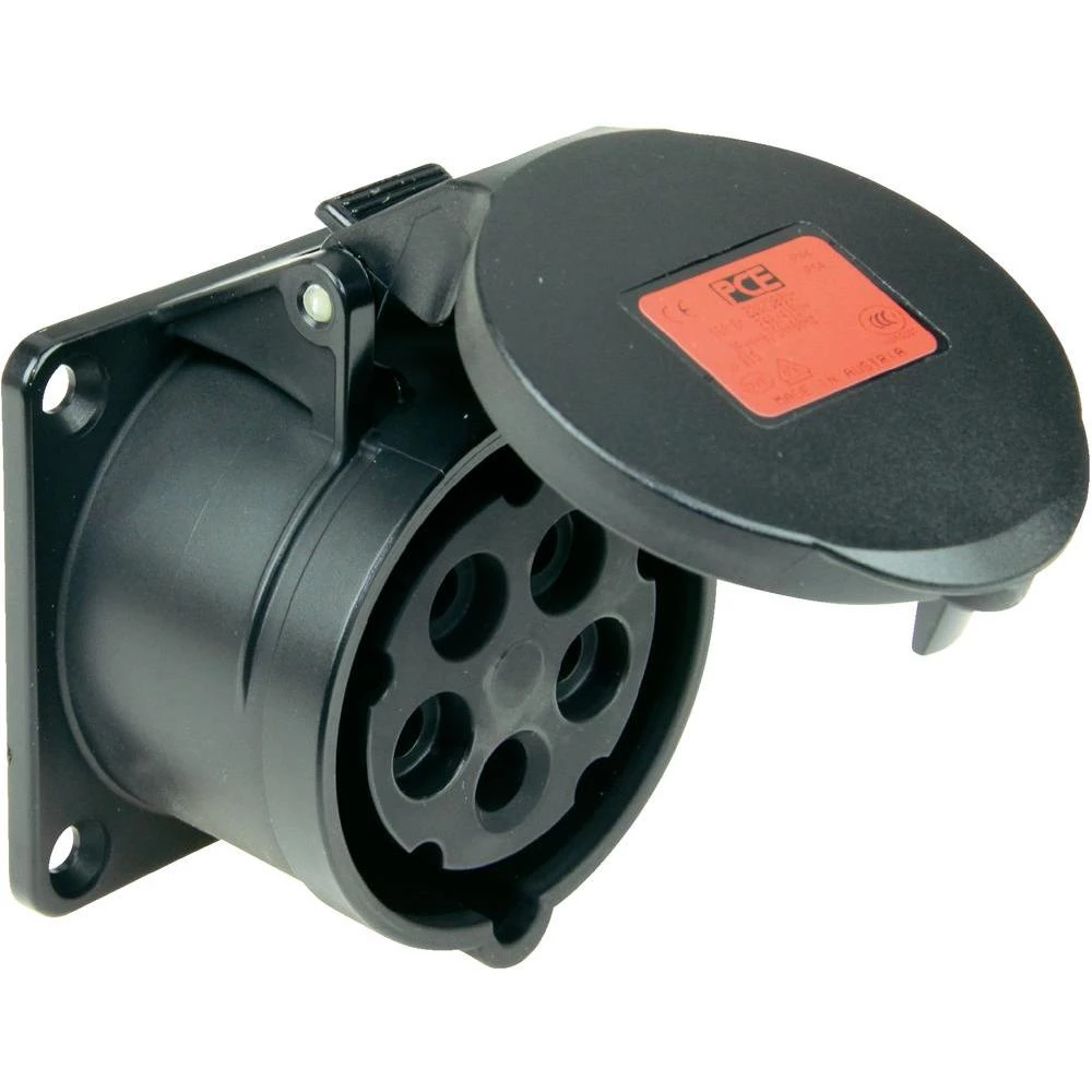 Utikač PCE 315-6ttx Twist, u skladu s CEE, 16 A, crna, IP44 slika