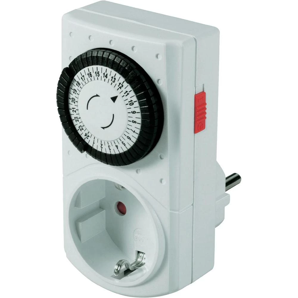 Mehanički minijaturni dnevni uklopni sat slika