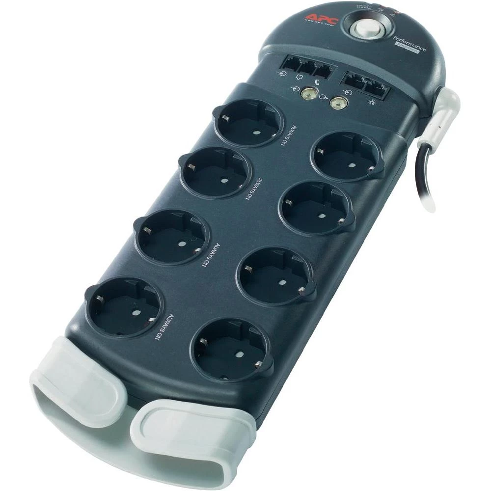 8- struka letva s utičnicama Performance sa zaštitom od prenapona slika