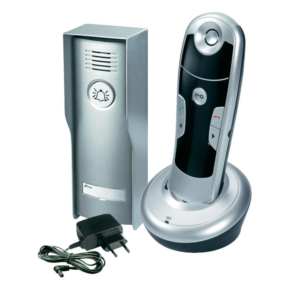 Bežični portafon GEV CAF 87026, srebreno-crna slika