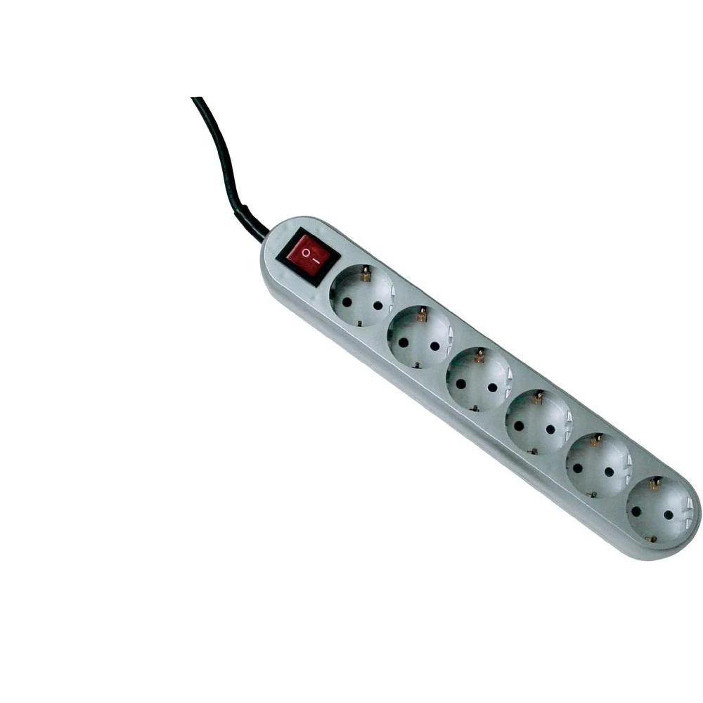 Letva sa 6 utičnica Titan, 3 m slika