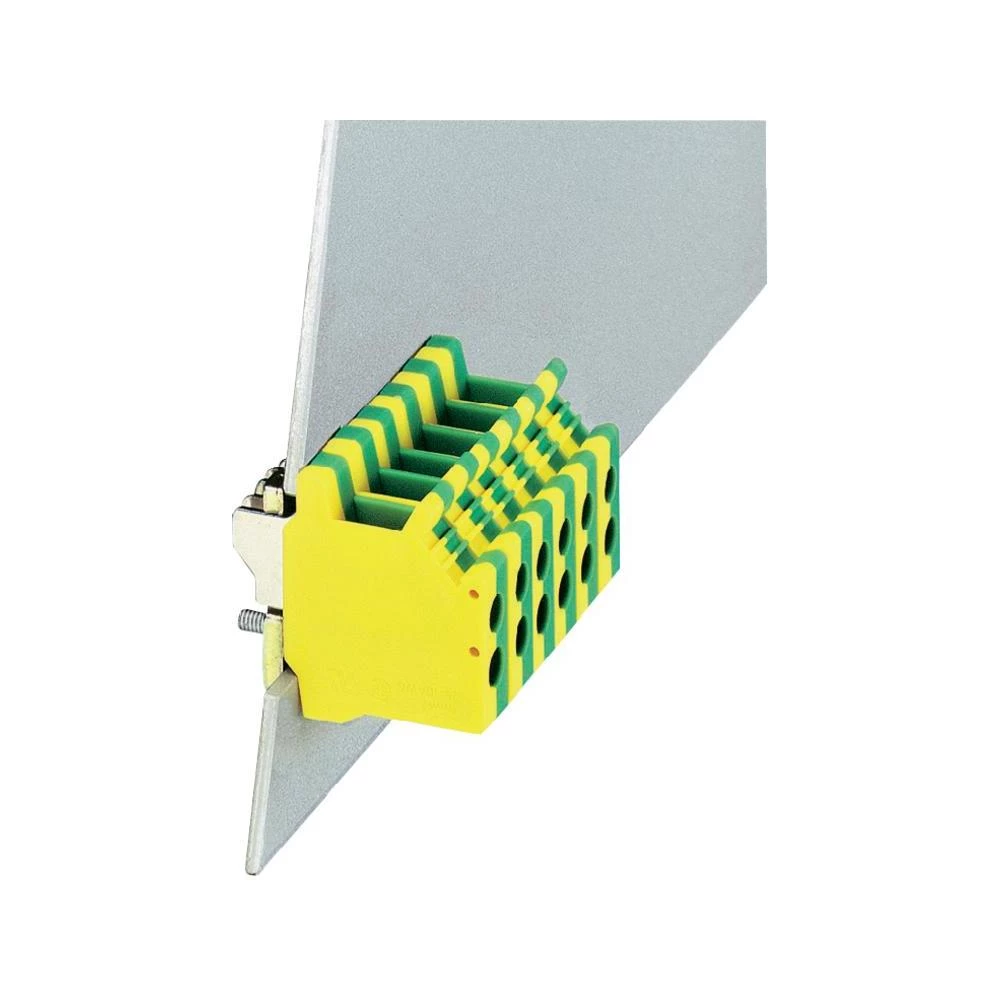 Univerzalna vrsna spojka 0.2-6 mm DFK 4-PE zeleno-žuta Phoenix Contact slika