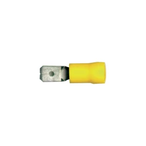 Plosnati konektor, izoliran 6,3 x 0,8 mm presjek: 4 - 6 mm, žuti Vogt slika