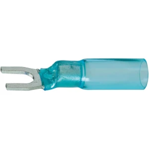 Crimpskal II - viličasta spojka, poprečni presjek=1.5 - 2.5 mm plava O 4.3 mm D slika