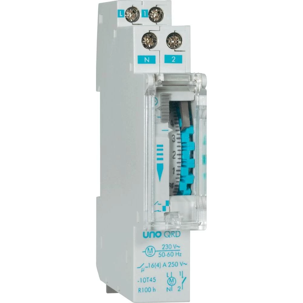 Analogni dnevni uklopni sat Suevia Uno QRD 230 V/50 Hz, 16 A, 1 x prebacivanje k slika
