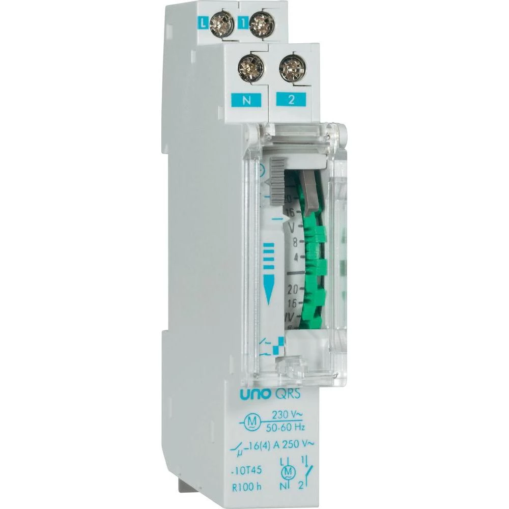 Analogni tjedni uklopni sat Suevia Uno QRS, 230 V/50 Hz, 16A, 1 x prebacivanje k slika