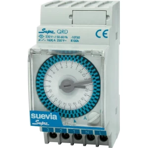 Elektromehanički uklopni sat Supra QRD slika