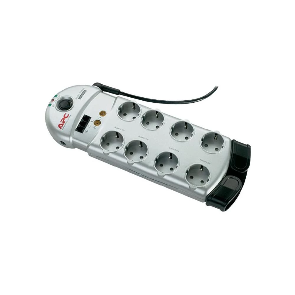 Letva s 8 utičnica i zaštitomod prenapona slika