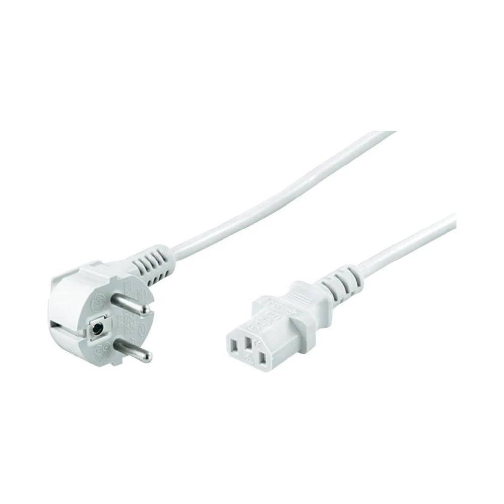 Priključni vod s IEC utičnicomod 5 m, bijeli slika