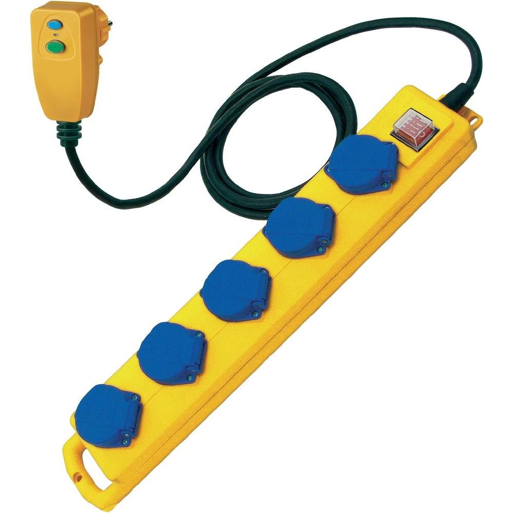 Utikač sa zaštitom za osobe iblokom sigurnosnih utičnica slika