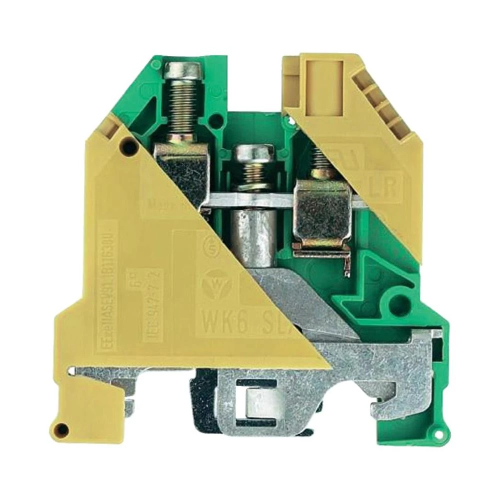 Zaštitna spojka selos 10 - 50 mm, WKN 35 SL/U zelena/žuta, Wieland slika