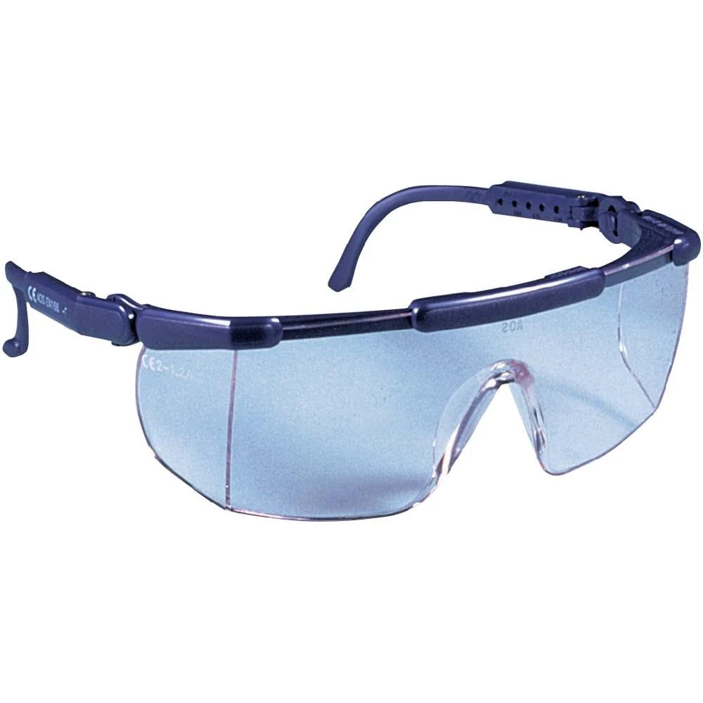 Zaštitne naočale AOSAFETY NASSAU RAVE plave/prozirne slika