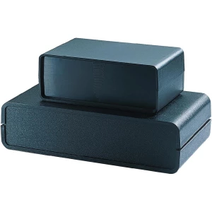 Strapubox kućište u obliku posude ABS (ŠxVxG) 230 x 62 x 130 mm crna slika