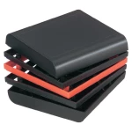 Strapubox univerzalno kućište ABS (DxŠxV) 80 x 76 x 41 mm crna