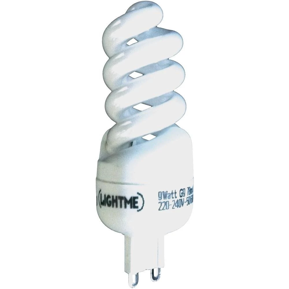 LightMe ESL Full, spiralni oblik, 9 W, G9-827 slika