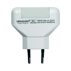 LED noćna svjetiljka MEGAMAN,0,2 W, bijela slika