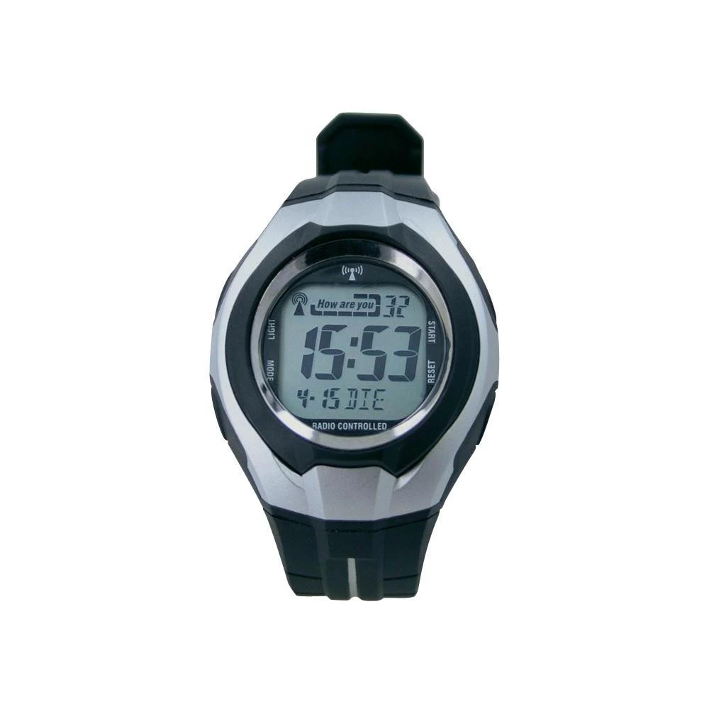 Radijski kontrolirani ručni sat s LCD zaslonom slika