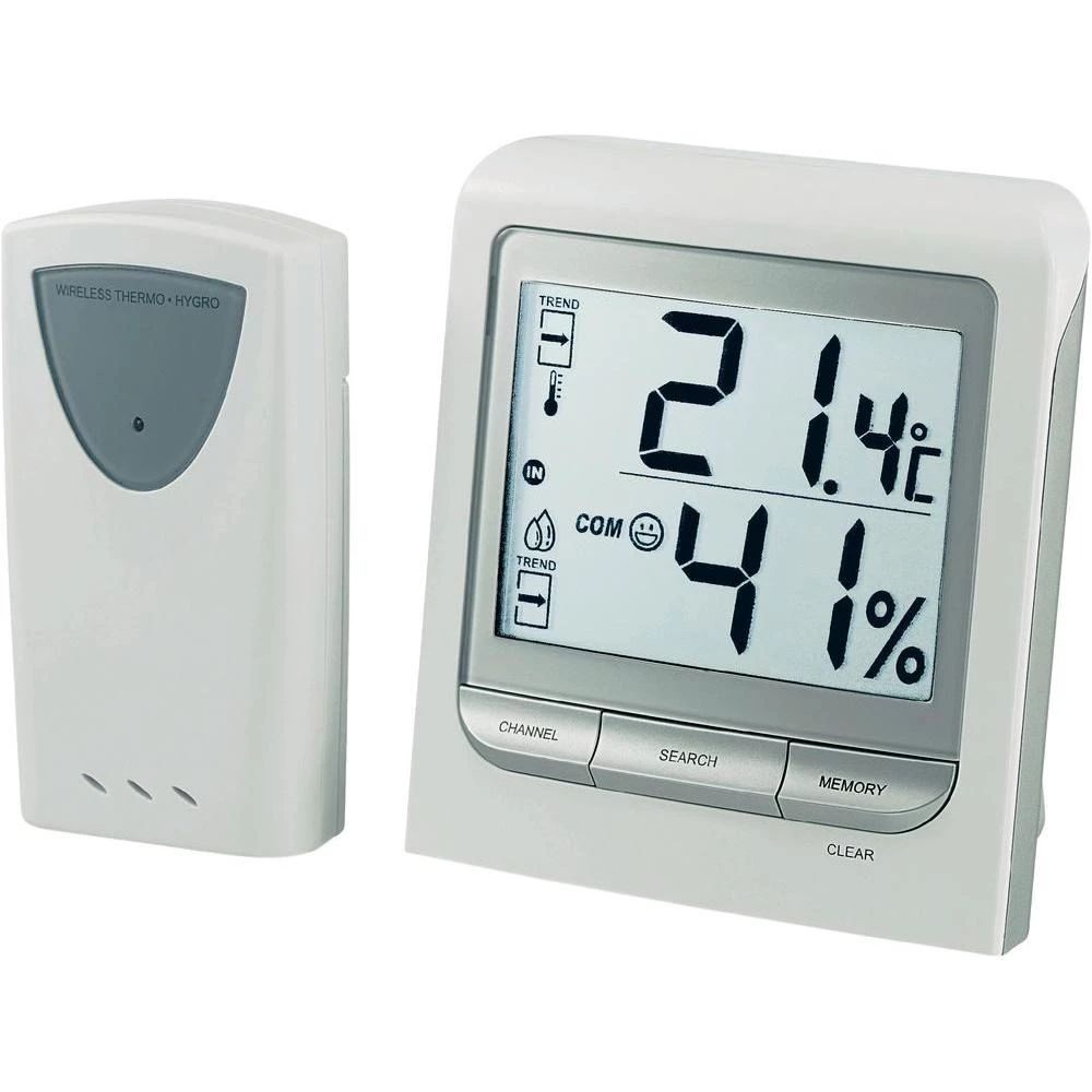 Veliki bežični termo/higrometar sa senzorom slika
