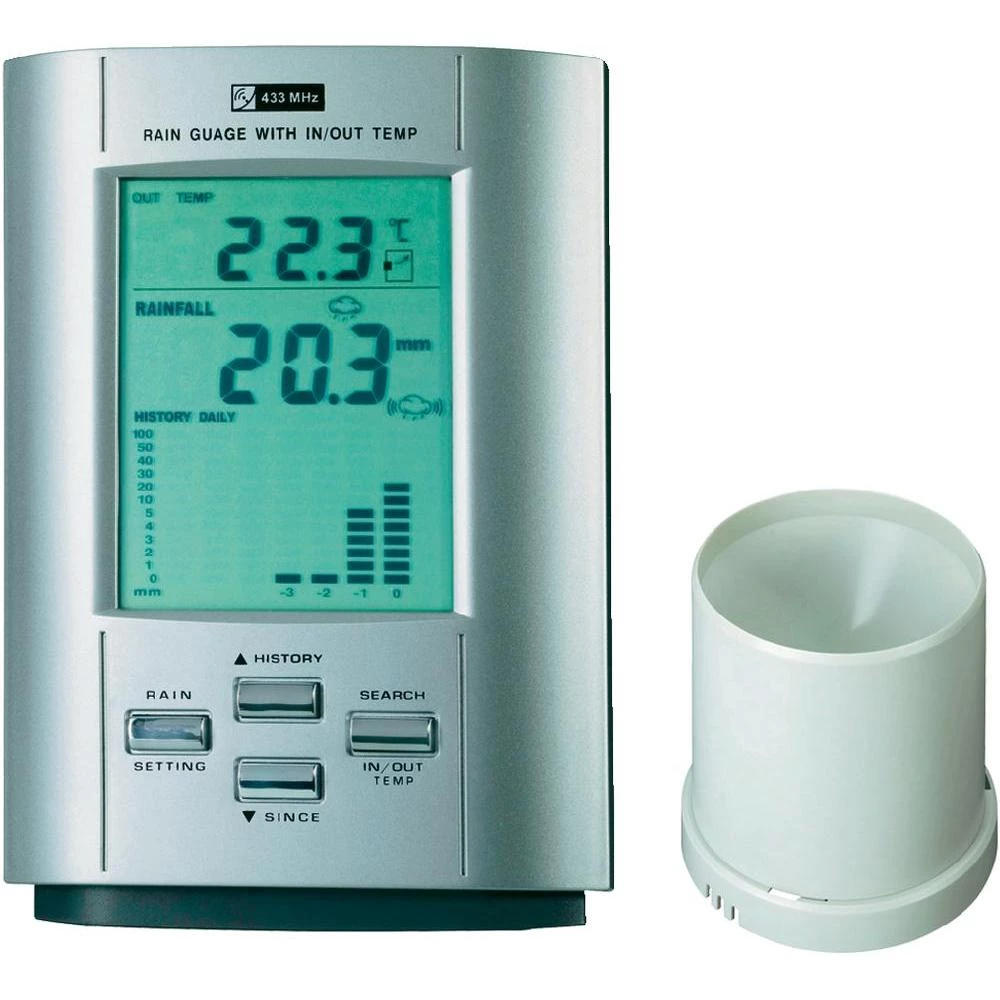 Bežični mjerač kiše slika