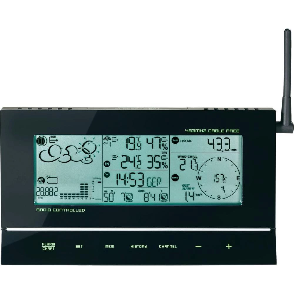 Bežična vremenska stanica TE857 slika