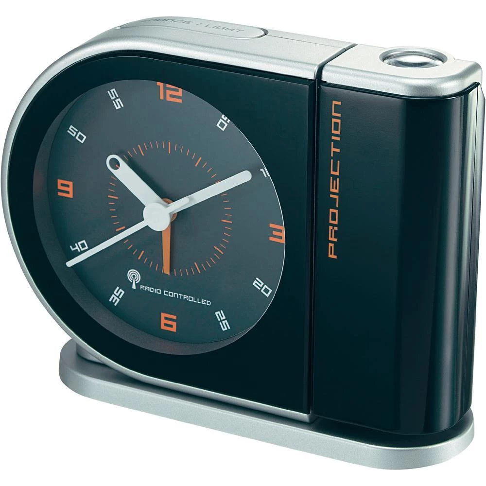 Radijski kontrolirani budilnik s crvenom projekcijom slika
