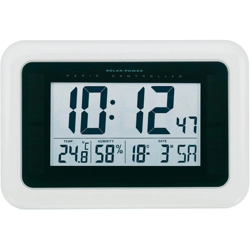 Solarni radijski kontroliranizidni sat slika