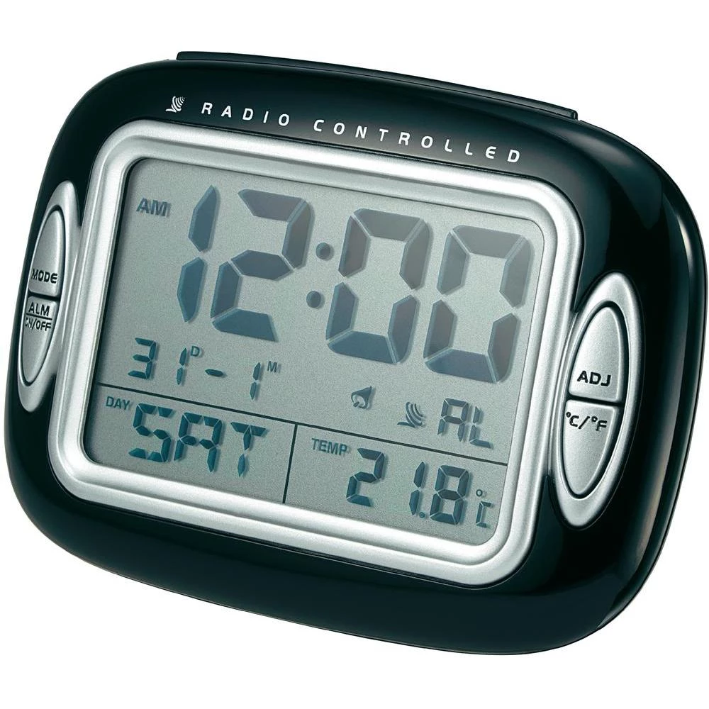 Putna radijski kontrolirana budilica slika