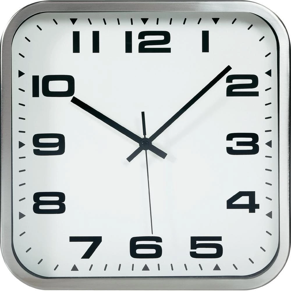 Kvarcni zidni sat, metal slika