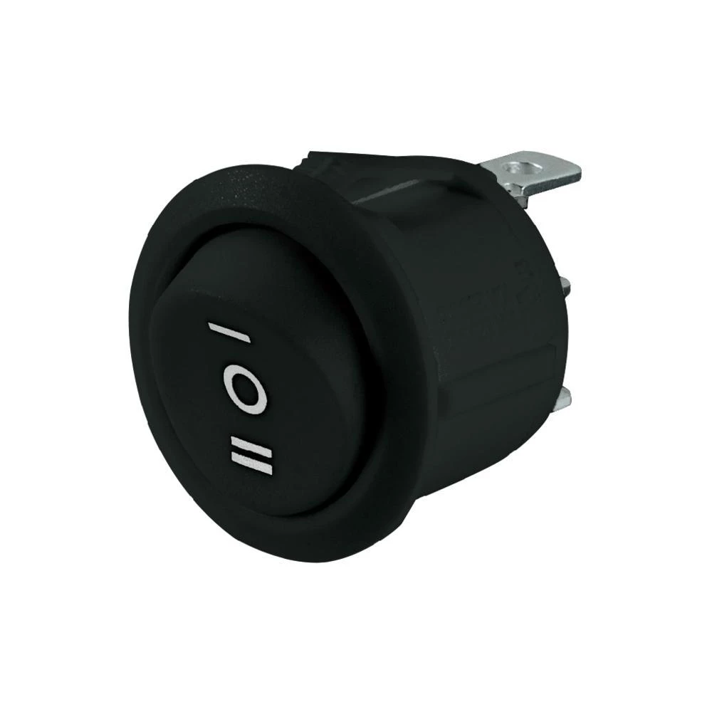 Klecna sklopka, ri R13-112D B/B PR.I-O-II 250 V/AC 6 A 1 x uklop/isklop/uklop slika