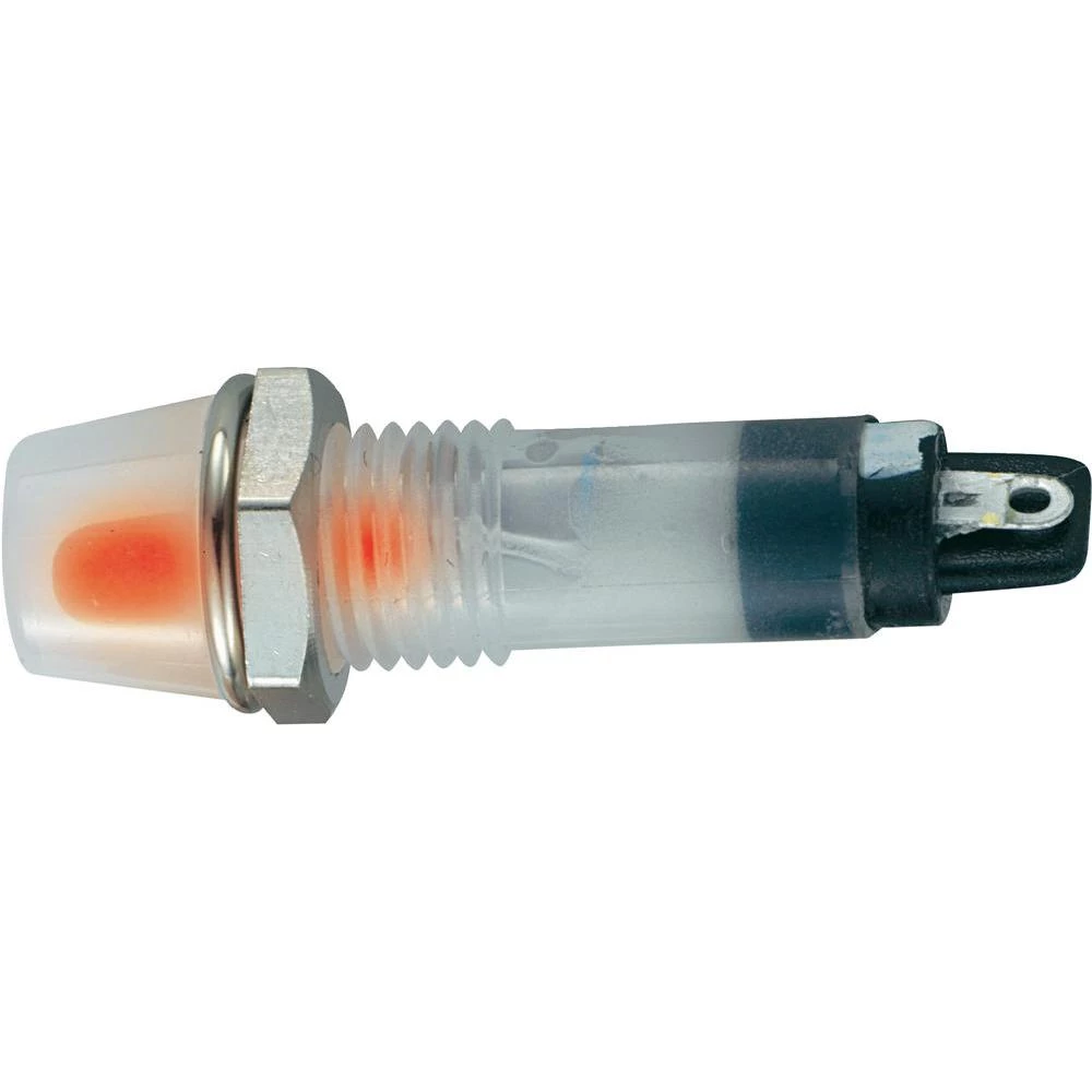 LED signalno svjetlo s promjerom 8,5 mm BD-0703 zelena radninapon 12 V/DC slika