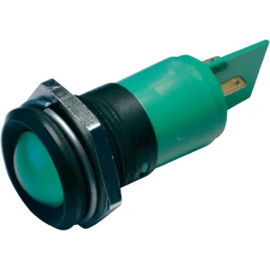 LED-Signalna svjetiljka zelena22 mm 12 V IP67 cmL slika