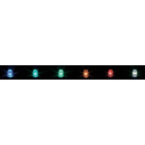 LED 3 mm, dvobojna Everlight 204sDRsYGW/s530-A3 zelena, crvena 75 vrsta kućišta slika