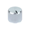 Mentor Visoko kvalitetni metalni dugme, svjetleći aluminij promjer osi 6 mm slika