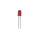 Difuzna LED, 5 mm L 53 HD crvena 60 vrsta kućišta 5 mm 11 mcd