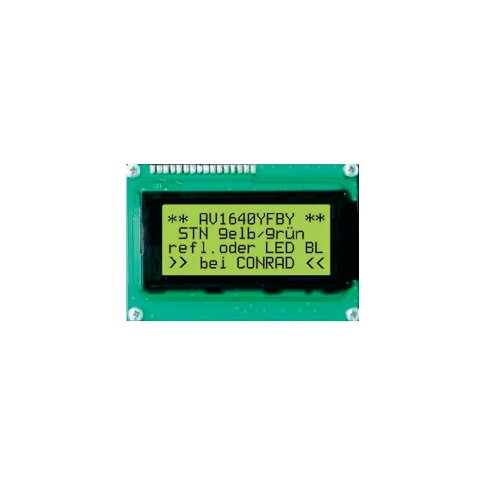 LCD matrički modul 6H LED EV format 16 x 4 visina brojki 4.75 mm slika