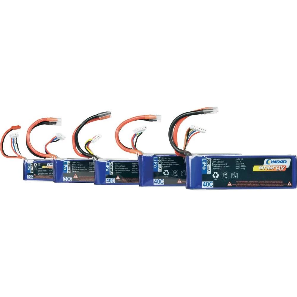 Conrad energy LiPo akumulator 11.1 V / 5000 mAh (40 C) / slika