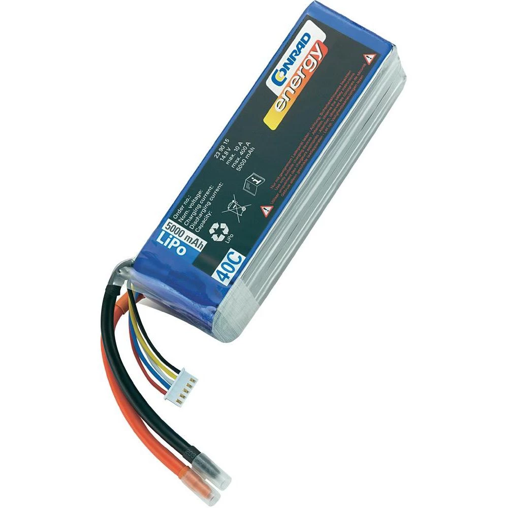 Conrad energy LiPo Akumulator 14.8 V/5000 mAh (40 C)/ slika