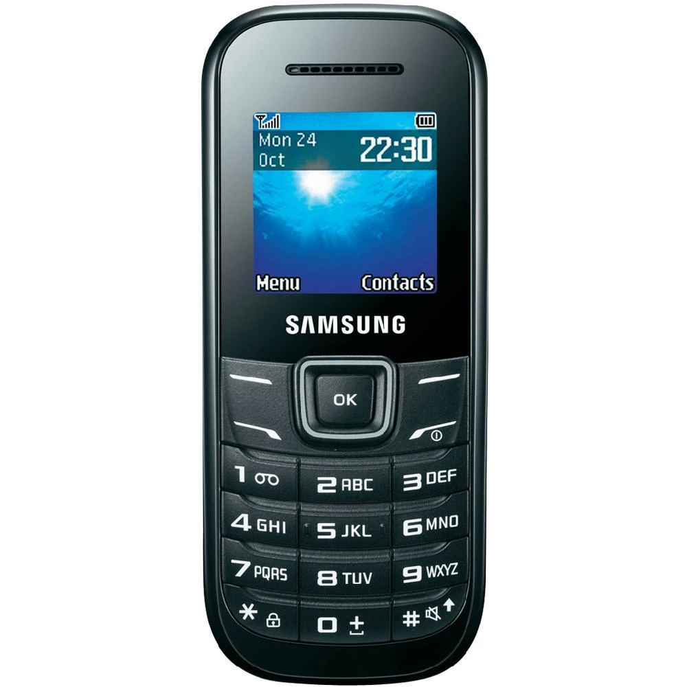 Mobilni telefon Samsung E1200,boja- crna slika