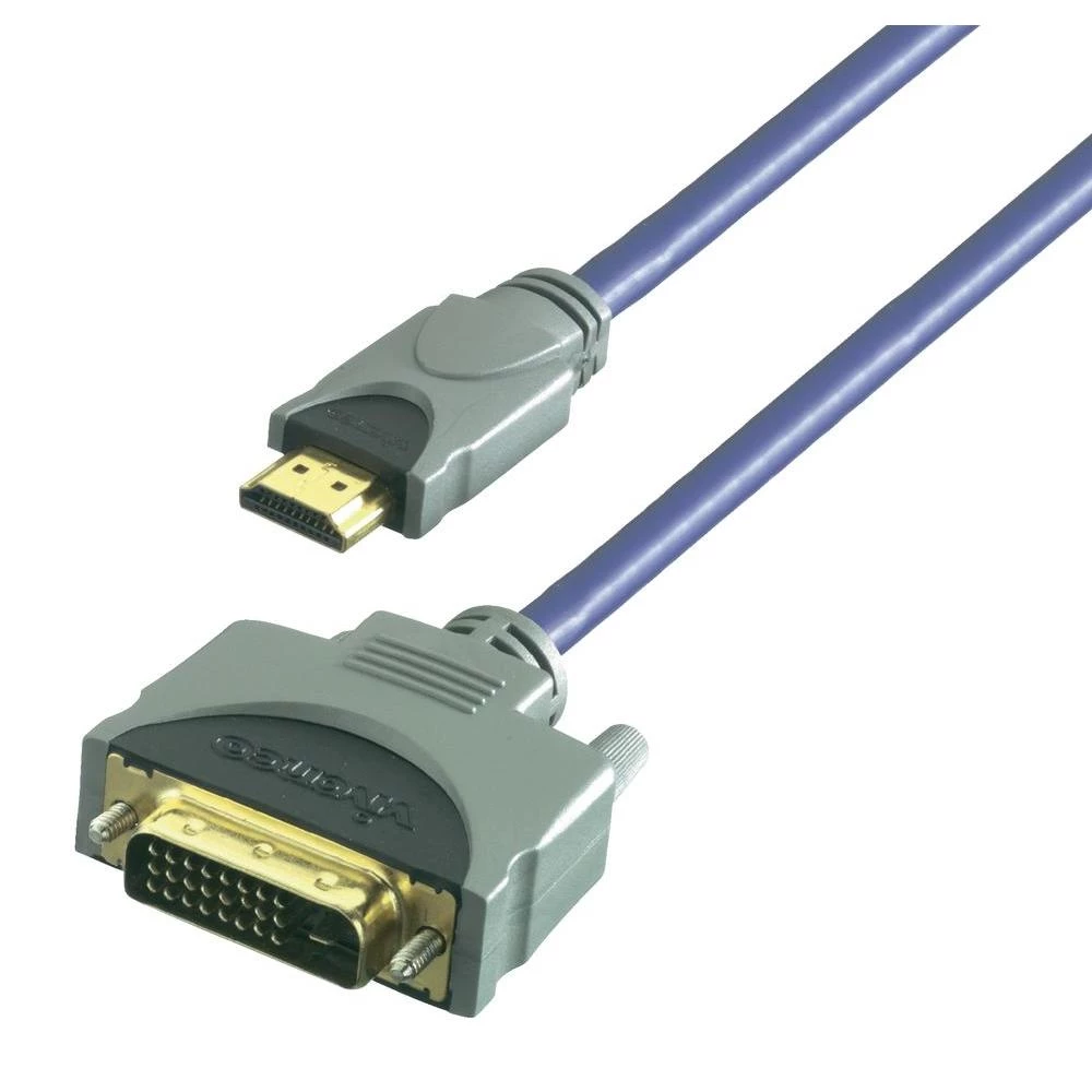 Sound & Image Adapterski kabal sa ound & Image, HDMI-vtič/DVI-utikač, 3 m slika