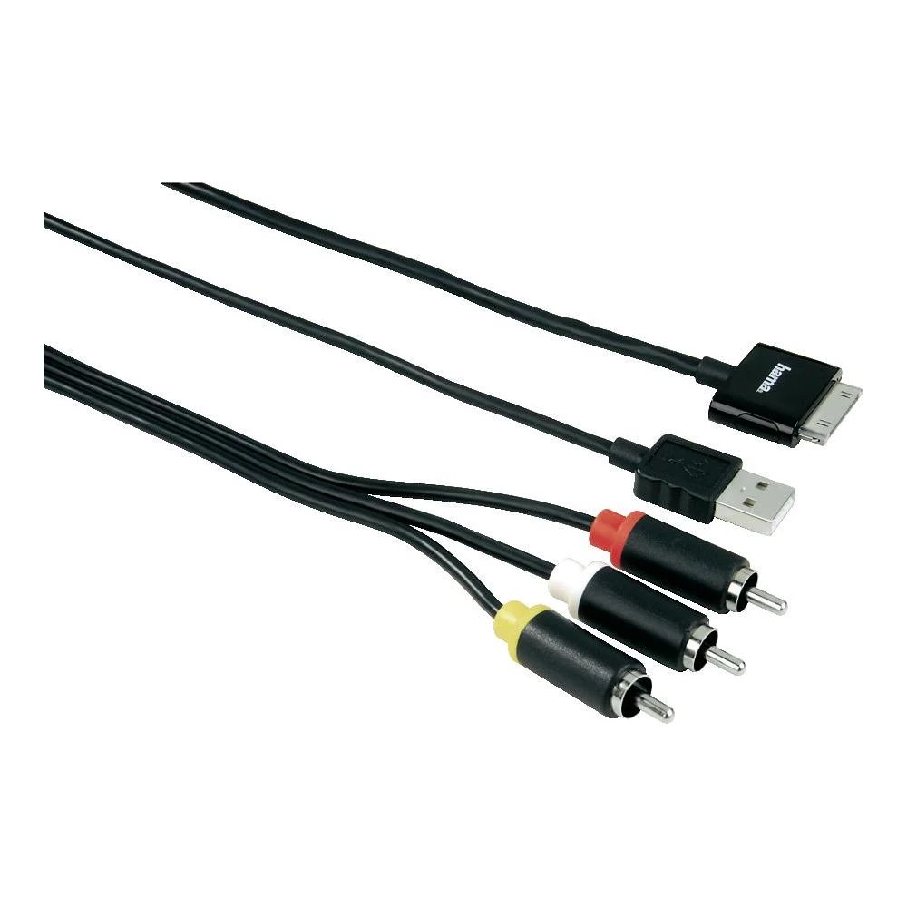 Hama iPod kabal za punjenje/Podatkovni kabal Apple Dock cinch utikač slika