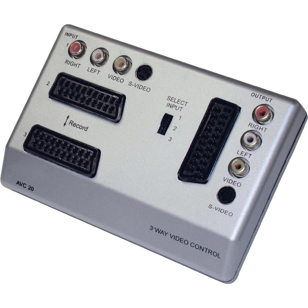 SCART preklopnik Speaka sa S-Video kabalom TIP AVC-20 slika