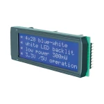 LCD modul DIP204B-4NLW format4x 20, plavi