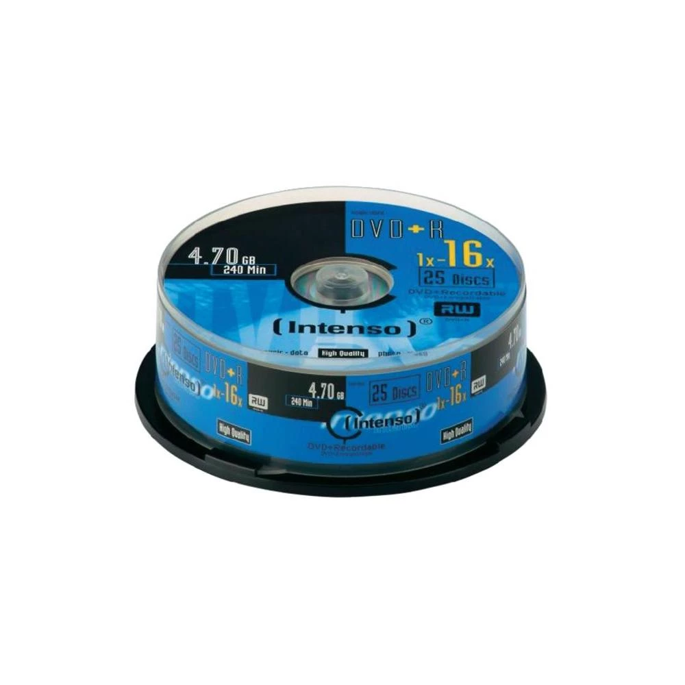 INTENSO DVD+R 4,7GB, 16 x 25 komada slika