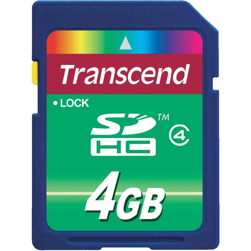 TRANSCEND SDHC kartica 4GB, CLASS4 slika