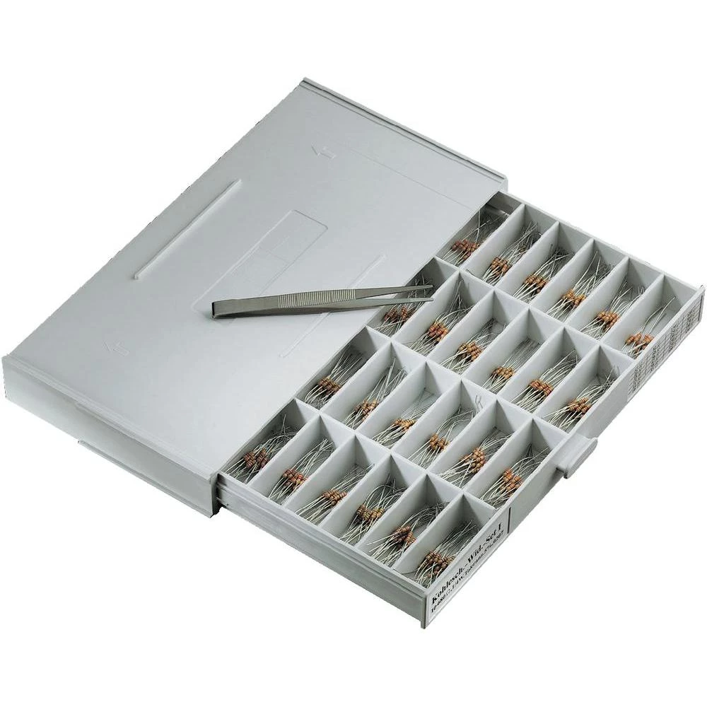 Asortiman ugljičnih otpora izvedba 0207 10 - 680 Ohm 5 % slika