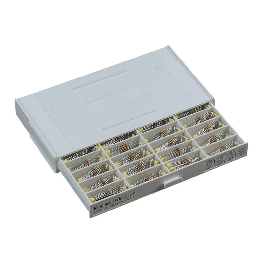 Asortiman ugljičnih otpora izvedba 0207 820 Ohm - 56 k slika