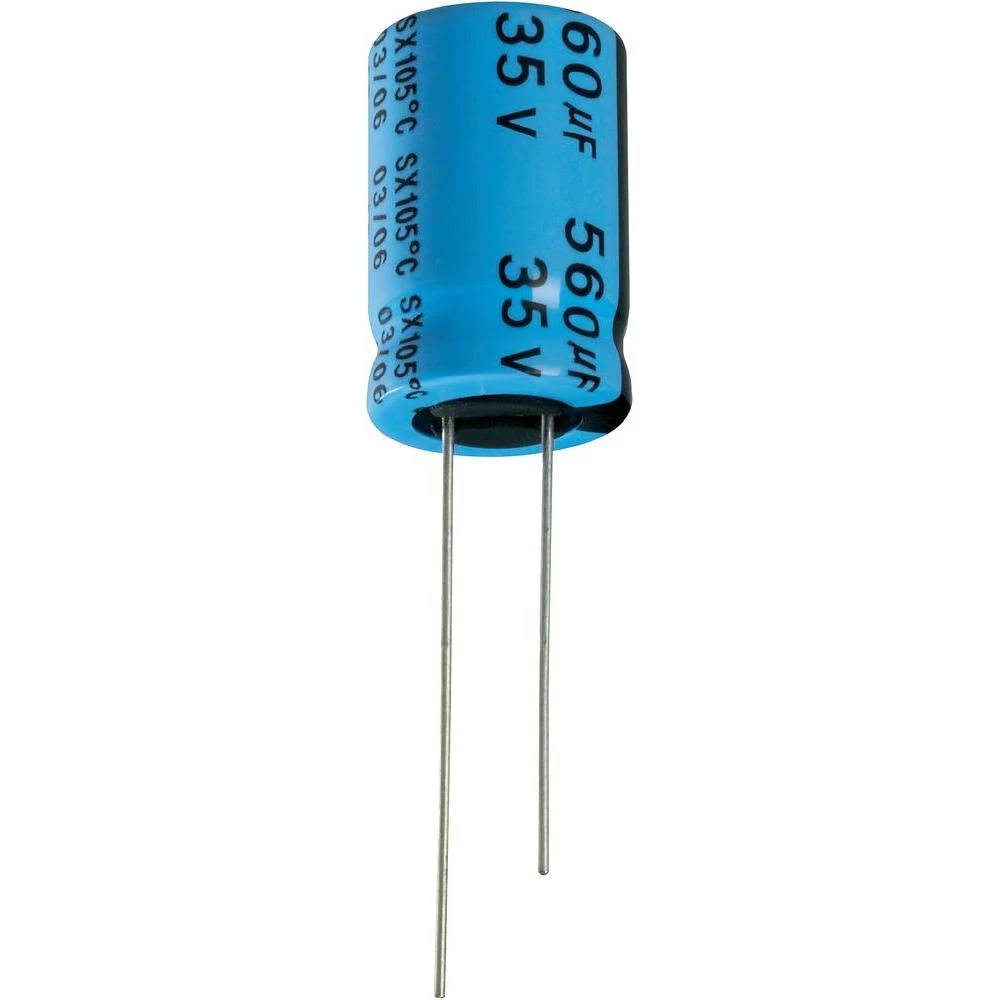 Yageo ESR - Minijaturni kondenzator (OxV) 5 mm x 11 mm raster2 mm 68F 10 V slika